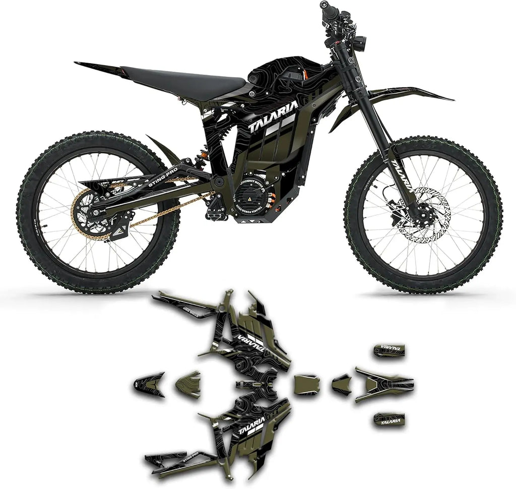 Talaria Sting MX5 Pro Graphic decal Electric dirt bike stickers body decoration protection sticker film decal mod  Graphics
