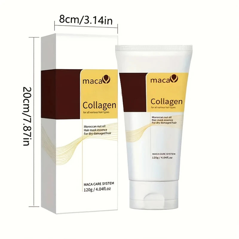 1/3 Pcs Hair Mask 120ml Each Deep Conditioning Treatment Repair Dry Damaged Hair Moisturizing Nourishing Keratin Collagen Argan Oil Smoothing Frizz Control For Women Men All Hair Types