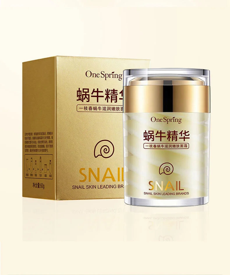 Snail Face Cream + Retinol Eye Serum Massage Roller 2pcs/Lot for Moisturizing Eye Bag Face Cream Skin Care Products
