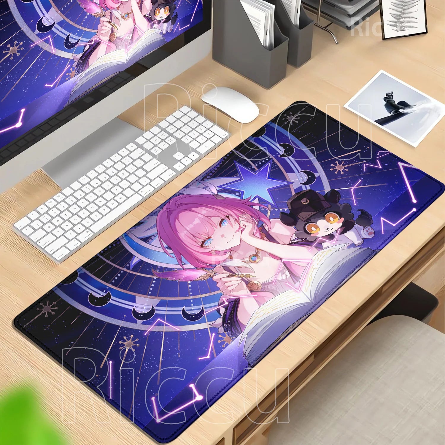 Mouse Pad Honkai Star Rail Cyrene HD printing Pretty Gaming Lock Edge Large Rubber Anime kawaii Mousepad Laptop offices Desk Mat