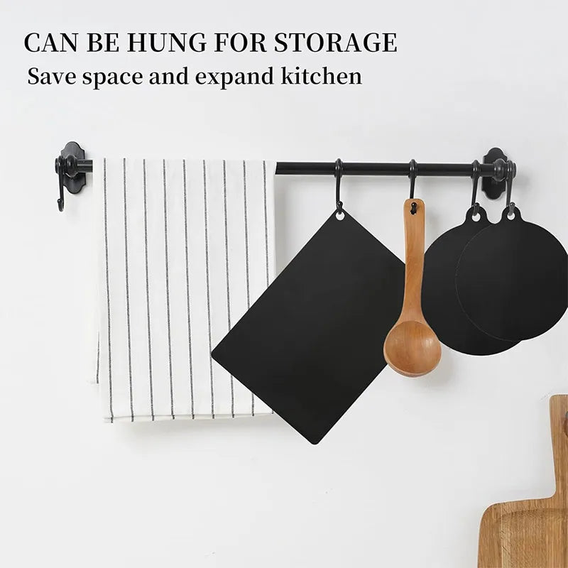 5pcs Induction Cooktop Protector Set Heat Resistant Electromagnetic Stove Protection Rectangular Round Mat Kitchen Accessories