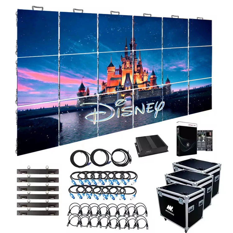 P2.6 P2.9 P3.9 Wholesale Display Screen Price HD Stage Events LED Video Wall Panel on Sale Rental Indoor Led Wall