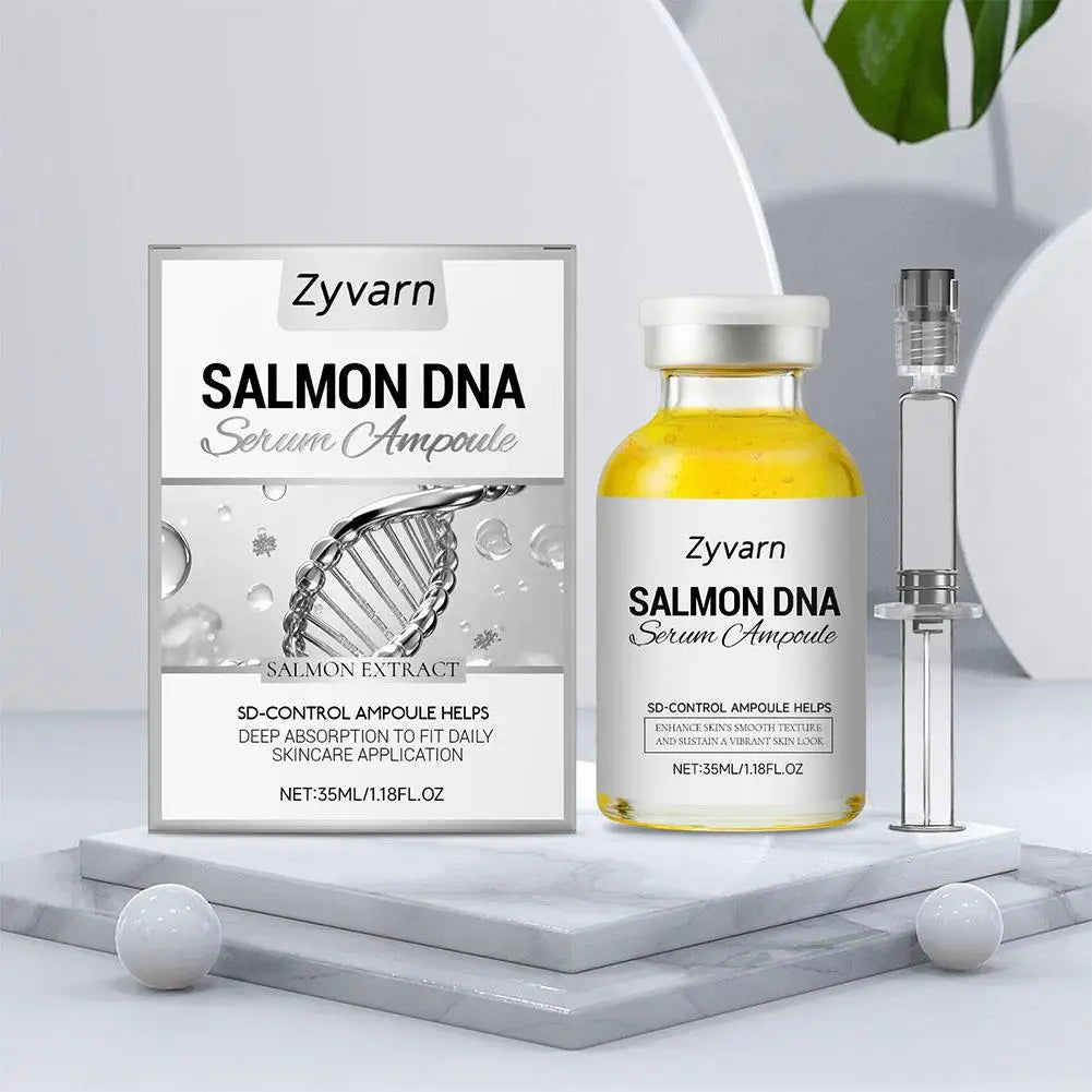 Bottled Skincare Serum Salmon Dna Ampoule Serum Collagen Deeply Moisturizing Essence Effectively Soothes 35/50ml