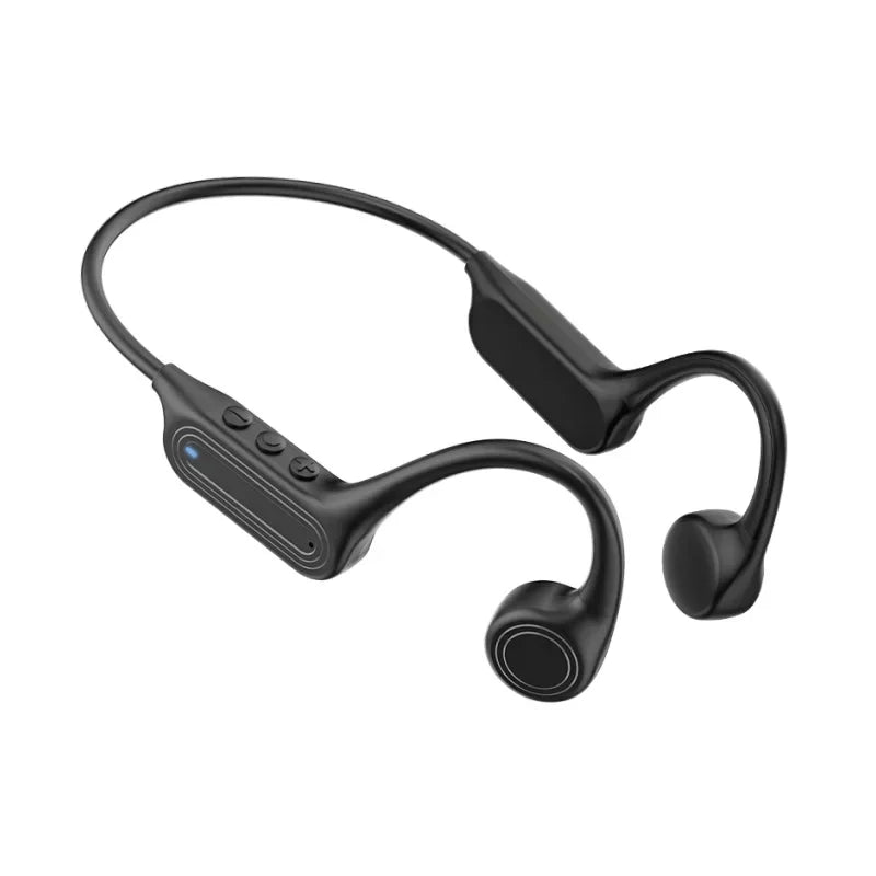 Bluetooth Wireless Bone Conduction Headphones Open Ear Headphones With Mic Waterproof Headphones For Sports Running