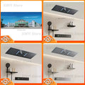 Waterfall Shower System for Multi Function Rainfall Ceiling Luxury Shower Head Thermostatic Shower System