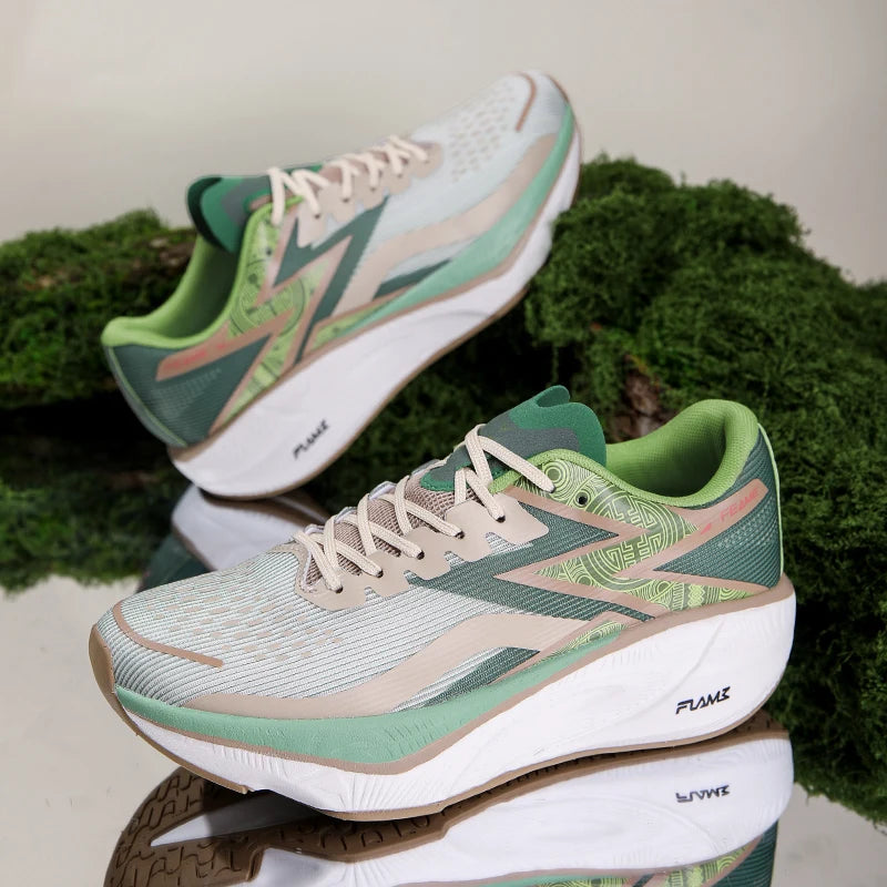 Thick Sole Running Shoes Wide Width Maximum Cushioning Breathable Lightweight Non Slip for Men Women Jogging Marathon