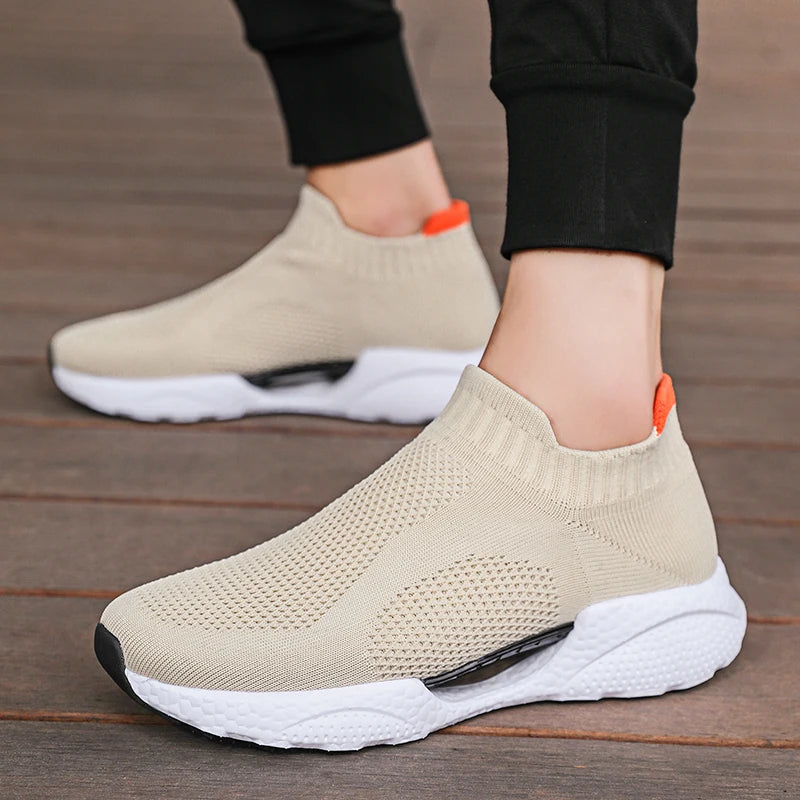 Men's Casual Running Shoes, Male Tennis Sneakers, Luxury Trainer, Race Breathable Shoes, Fashion Loafers