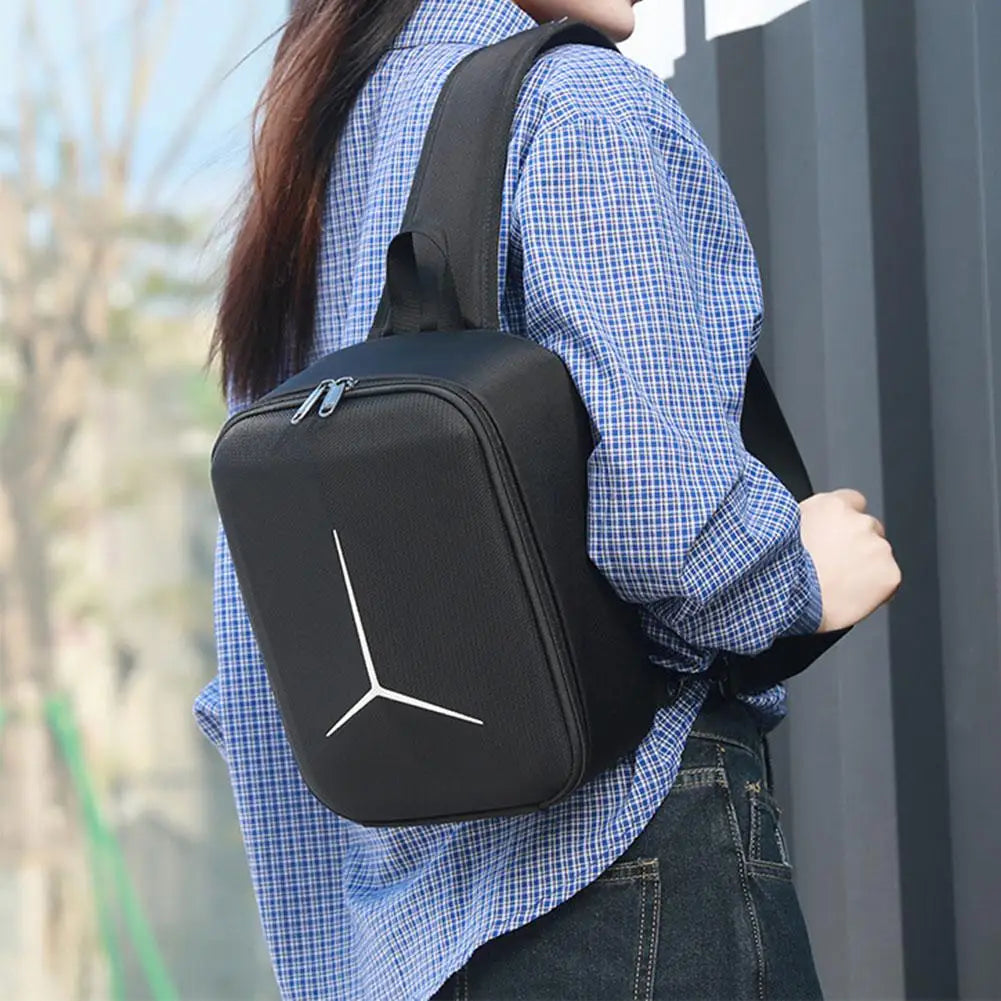 Carrying Case For DJI Neo 2 , Portable Drop Resistant PU Protective Shoulder Bag , Compatible With RC-N3/RC-N Remote Controller