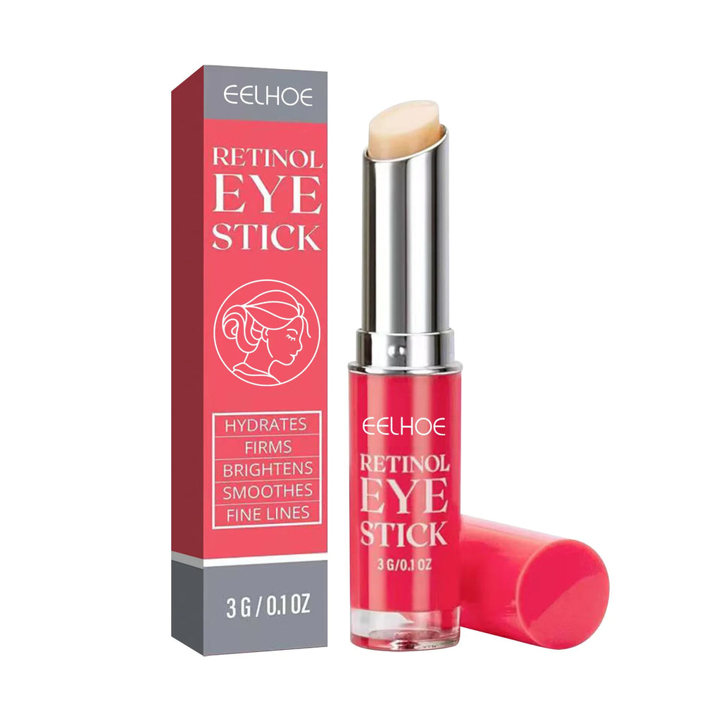 EELHOE Retinol Eye Stick Prevents Dry Skin Smooth Revitalizes Hydrates Eyes Deeply Nourishing Gentle Dark Circle Corrector Stick