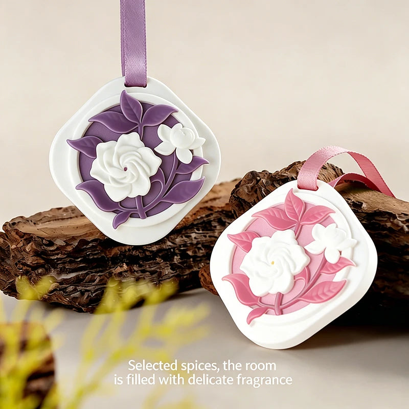 Plant Aroma, Aromatherapy Gypsum Sheet, Household Wardrobe Aroma Hanging Decoration, Car Solid Perfume Fragrance