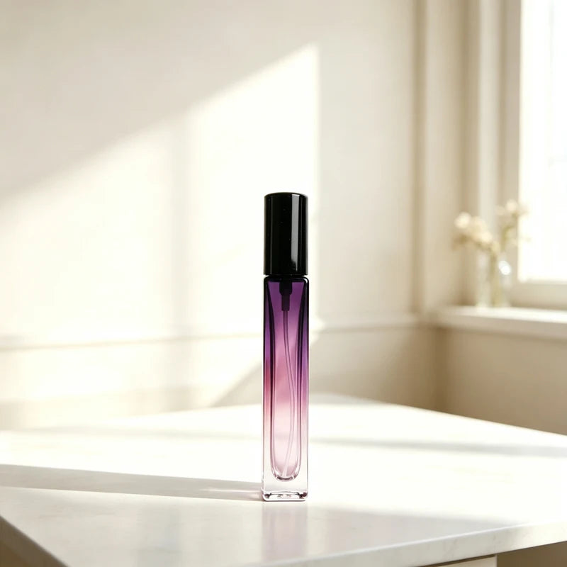 15ML Perfume Spray Bottle Empty Glass Atomizer Travel Cosmetic Bottle Sample Vials Refillable Drop Shipping Skin Care