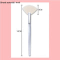 Facial Cleanser Brush Soft Face Massage Fan Wash Brush Pore Cleanning Exfoliating Beauty Face Mask Brush Portable Skin Care Tool