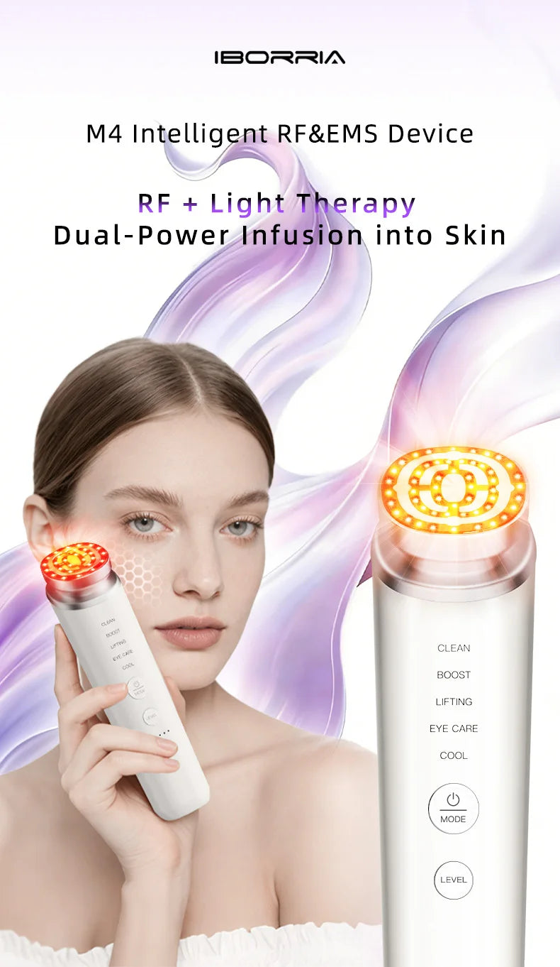 Portable Radi Frequency Face Lift Machine R F Anti-Aging Device | Face & Neck Tightening Firming | Home R-F Anti-Aging Device
