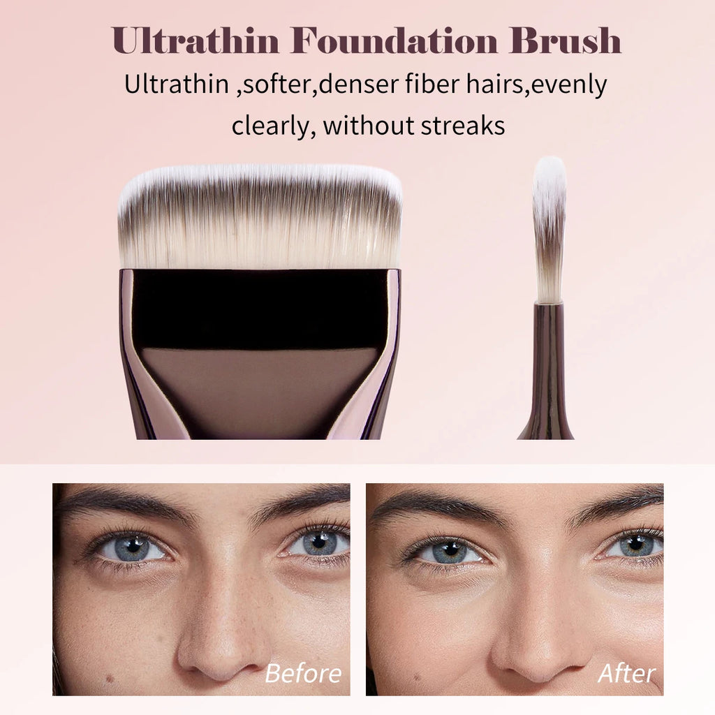 MAANGE 11pcs Makeup Brush Set Foundation Concealer Brush Blush Brush Contour Brush Ultra Thin Foundation Makeup Facial Brush