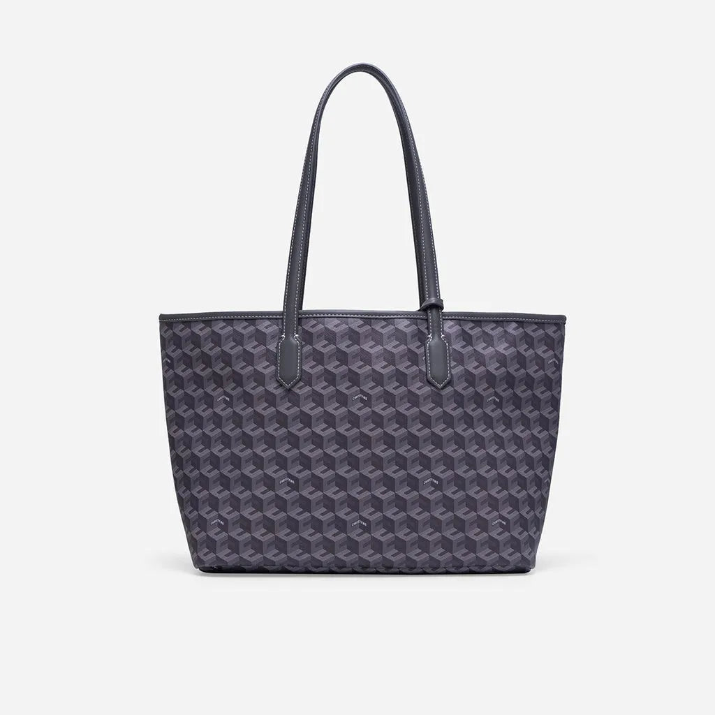 Large Capacity Geometric Print Tote Bag Fashion Women's Handbag Shopper Bag