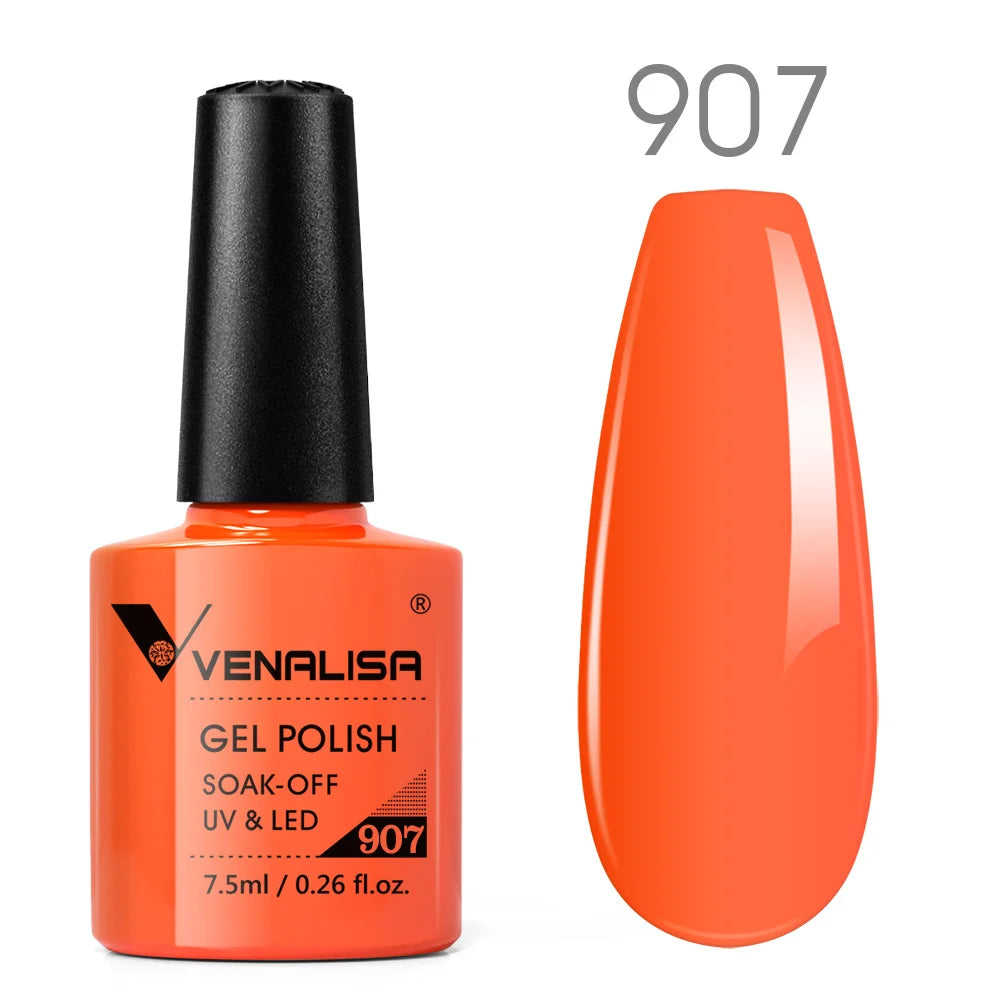 Venalisa TPO Free Earth Brown Autumn Color Collection Nail Gel Polish Soak Off UV LED Gel Varnish Gorgeous Gel Nail Manicure