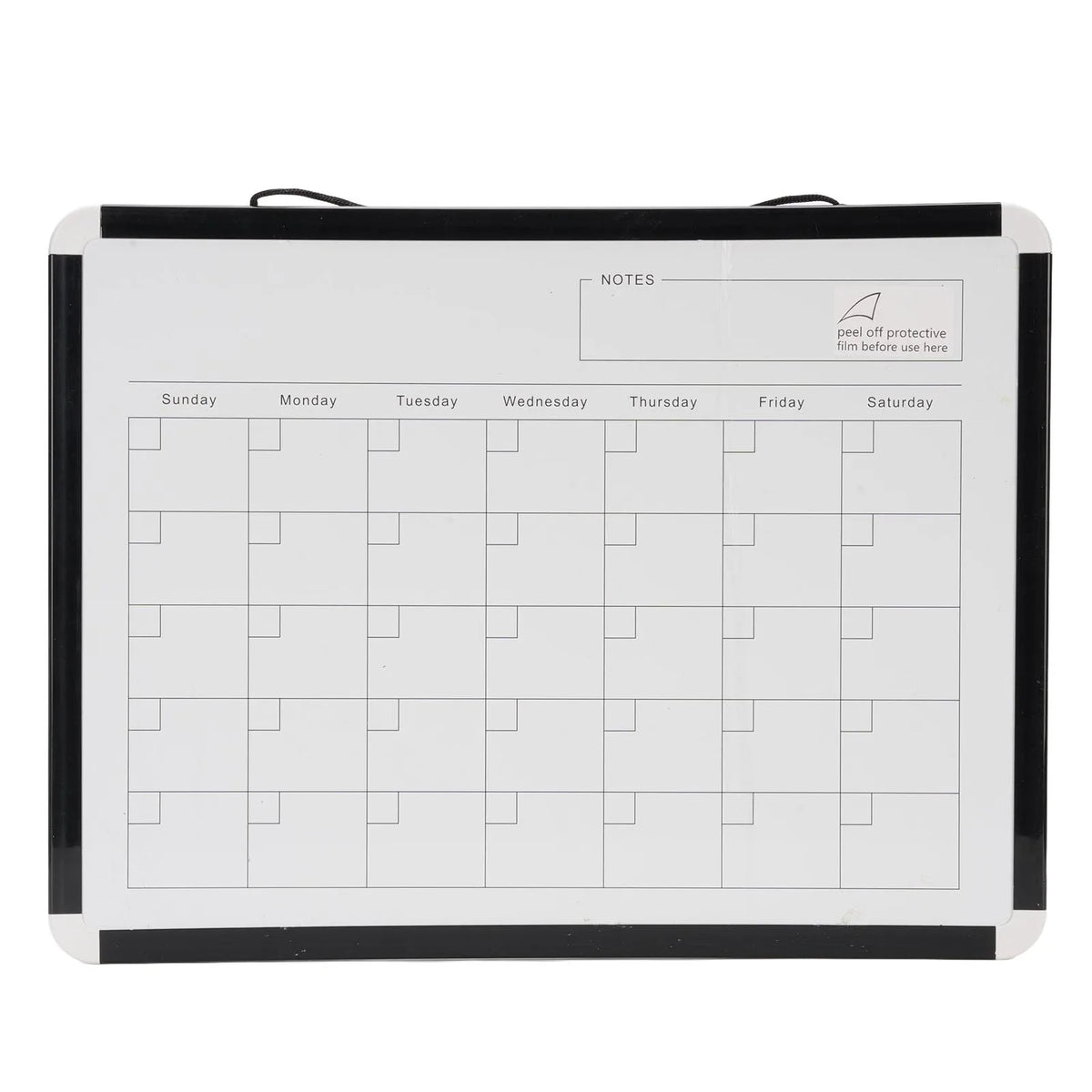 Monthly Calendar Dry Erase Whiteboard Replacement Magnetic Calendar White Board Easy To Write Practical Lightweight for School