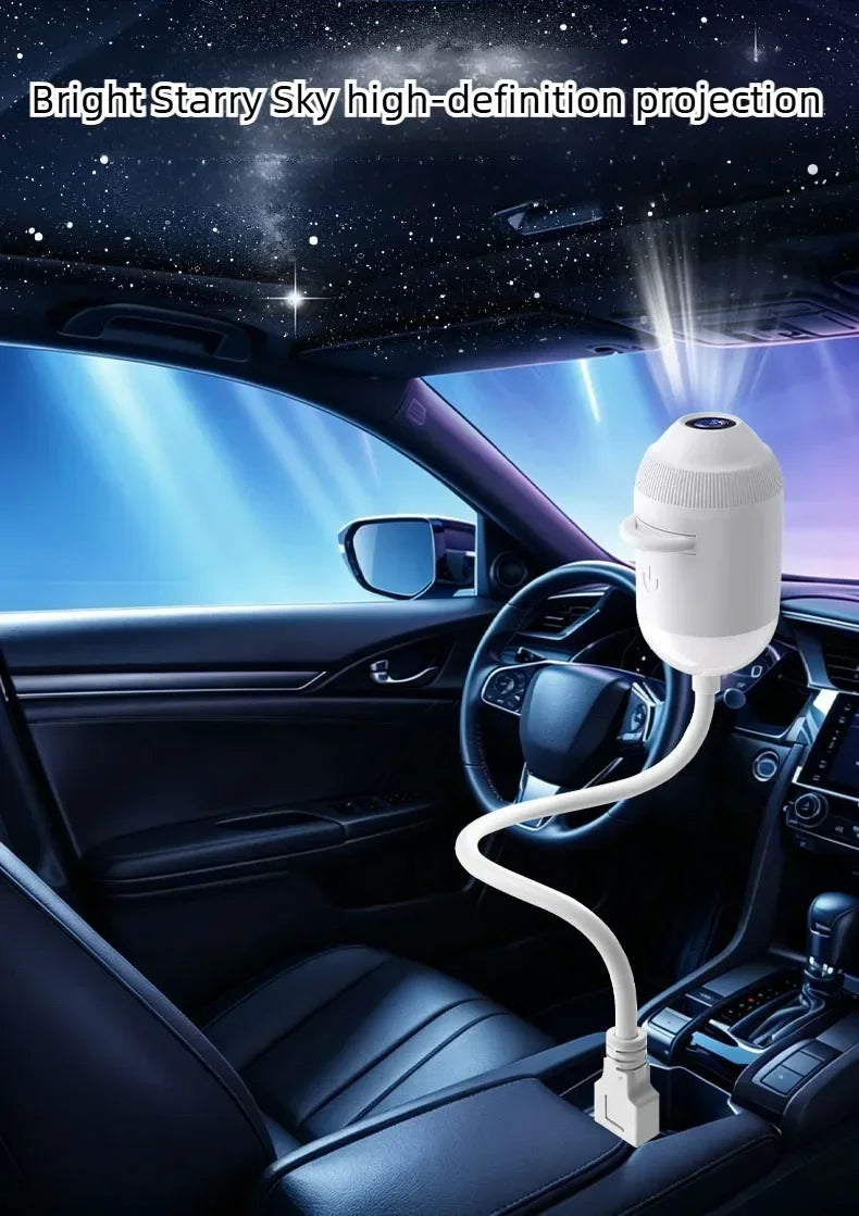 USB 2-in-1 Ambient Projection Light with Adjustable Focus Wide Range Coverage Multiple Scene Modes Perfect for Mood Lighting