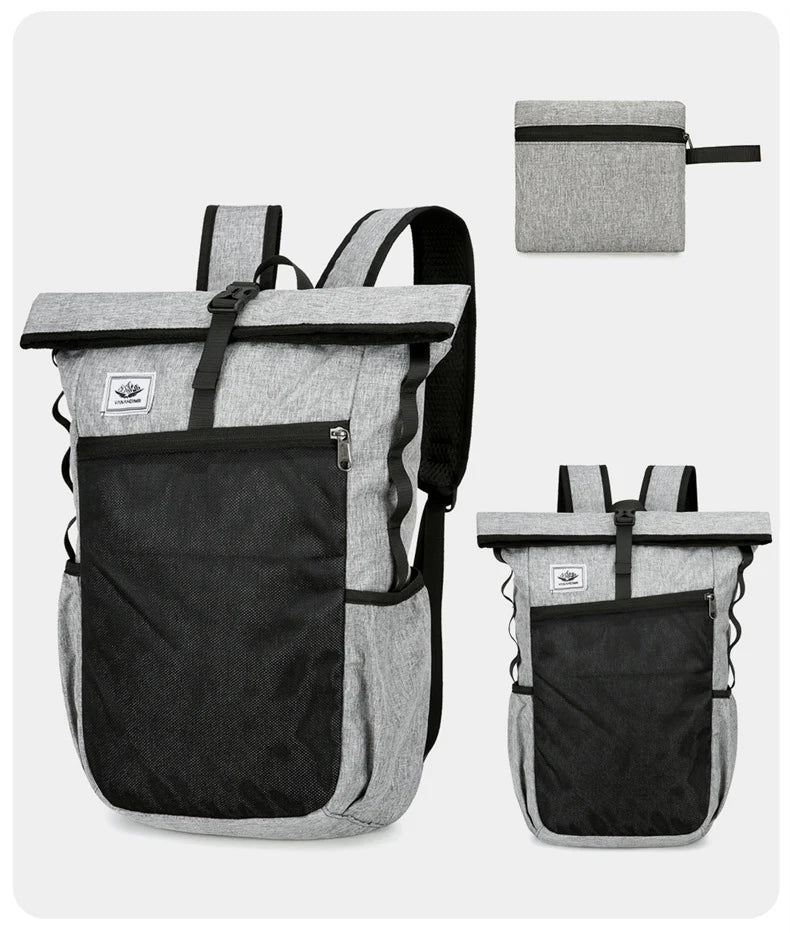 New Climbing Camping Outdoor Bags Travel Backpack For Men Women Sport Foldable Hiking Trekking Camping Shoulder Lightweight Bag