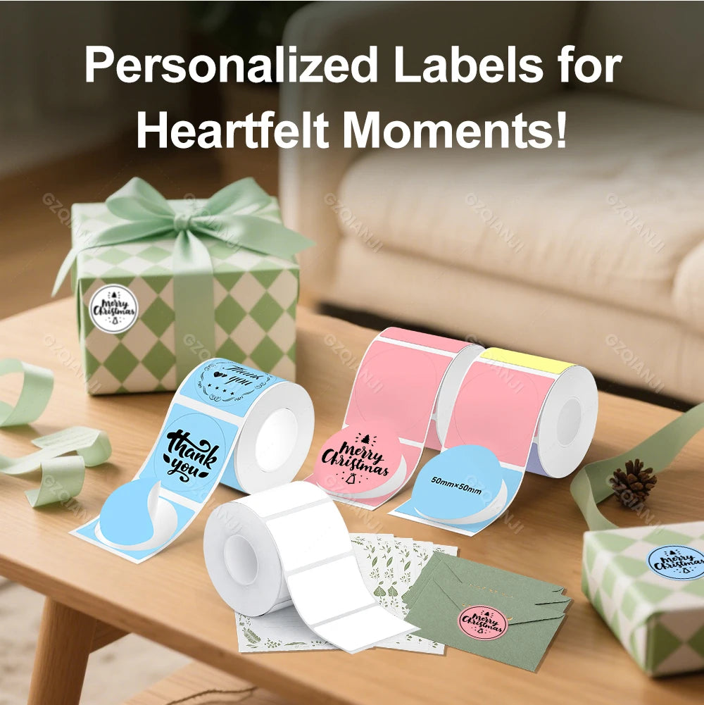X2 Thermal RFID Label Sticker Adhesive Label Paper Tape 40*30mm 50*30mm for M110 M220 M200 P50 X2 E210 P2 N20 Label Printer