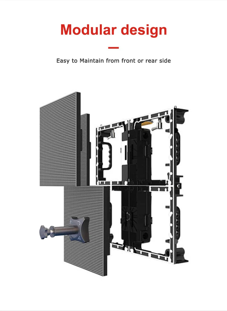 P3 Led Video Wall Complete System Ecran Geant Advertising Boards Ledwall Outdoor Screen for Mobile Dj Booth Advertising Boards
