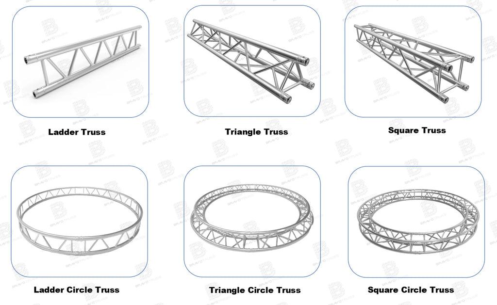 Performance Global Aluminum Truss Structure Spigot Truss Dj Stage Lighting Truss