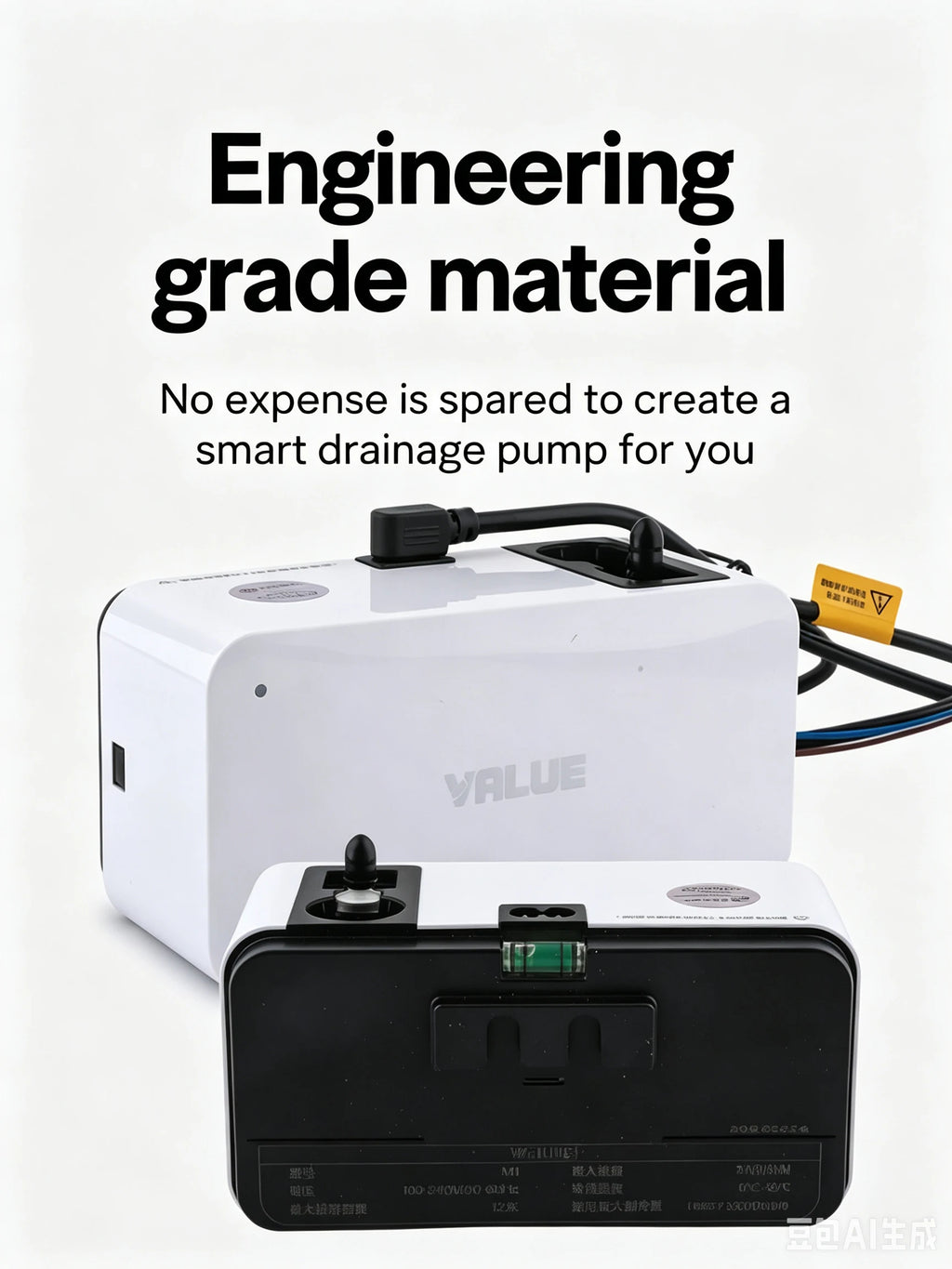 VALUE 100V-240V Air Conditioning Pump Water Pump Home Appliance Air Conditioning Mini Self Priming Water Electric Water Pump