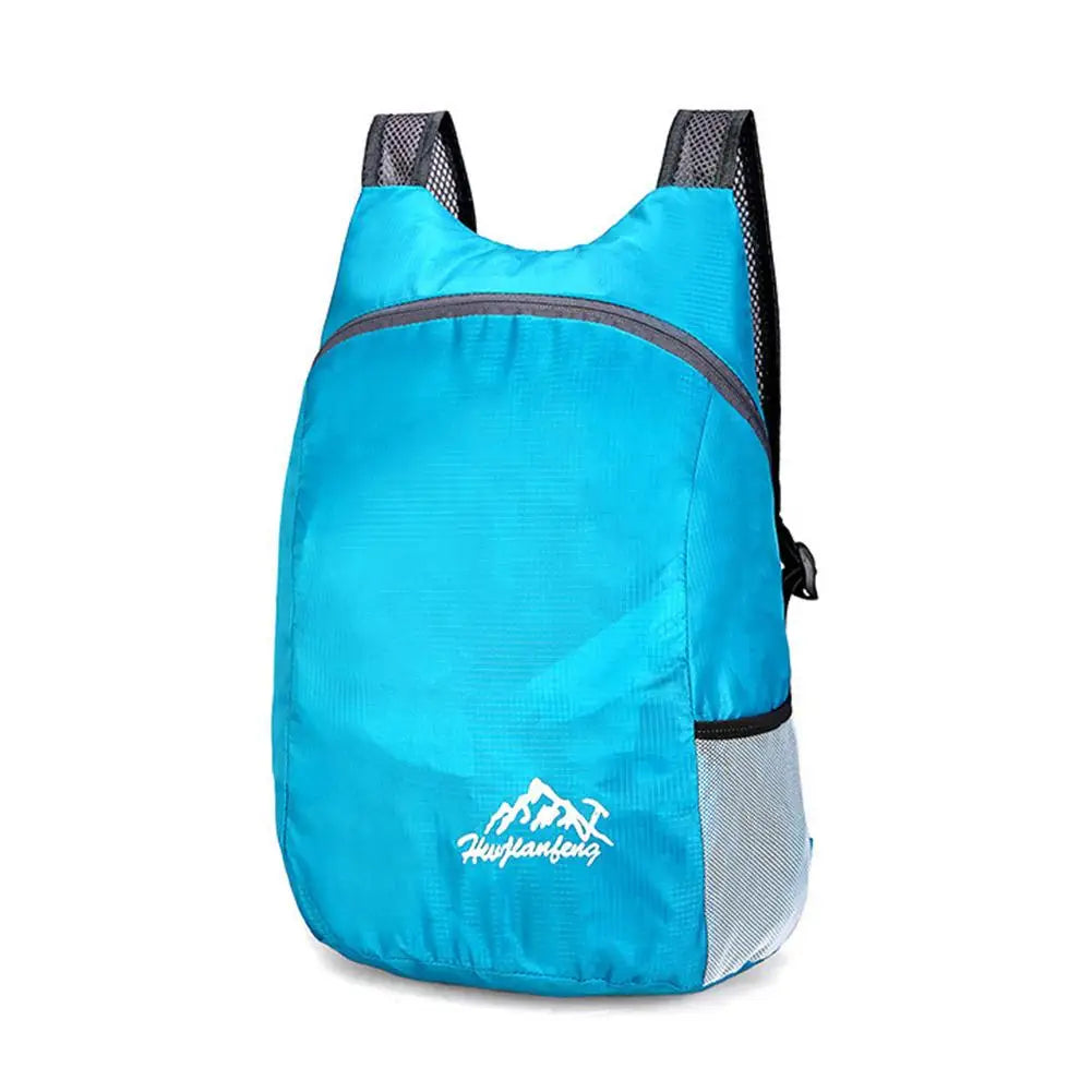 Folding Backpack Waterproof Lightweight Travel Storage Bag Hiking Sports Large Capacity Portable Outdoor Bag