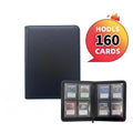 Homefish 4‑Pocket Toploader Binder Album, Holds 160 Cards, Card Binder For Trading Sports Cards, Fit 3 x 4 Inch Toploaders