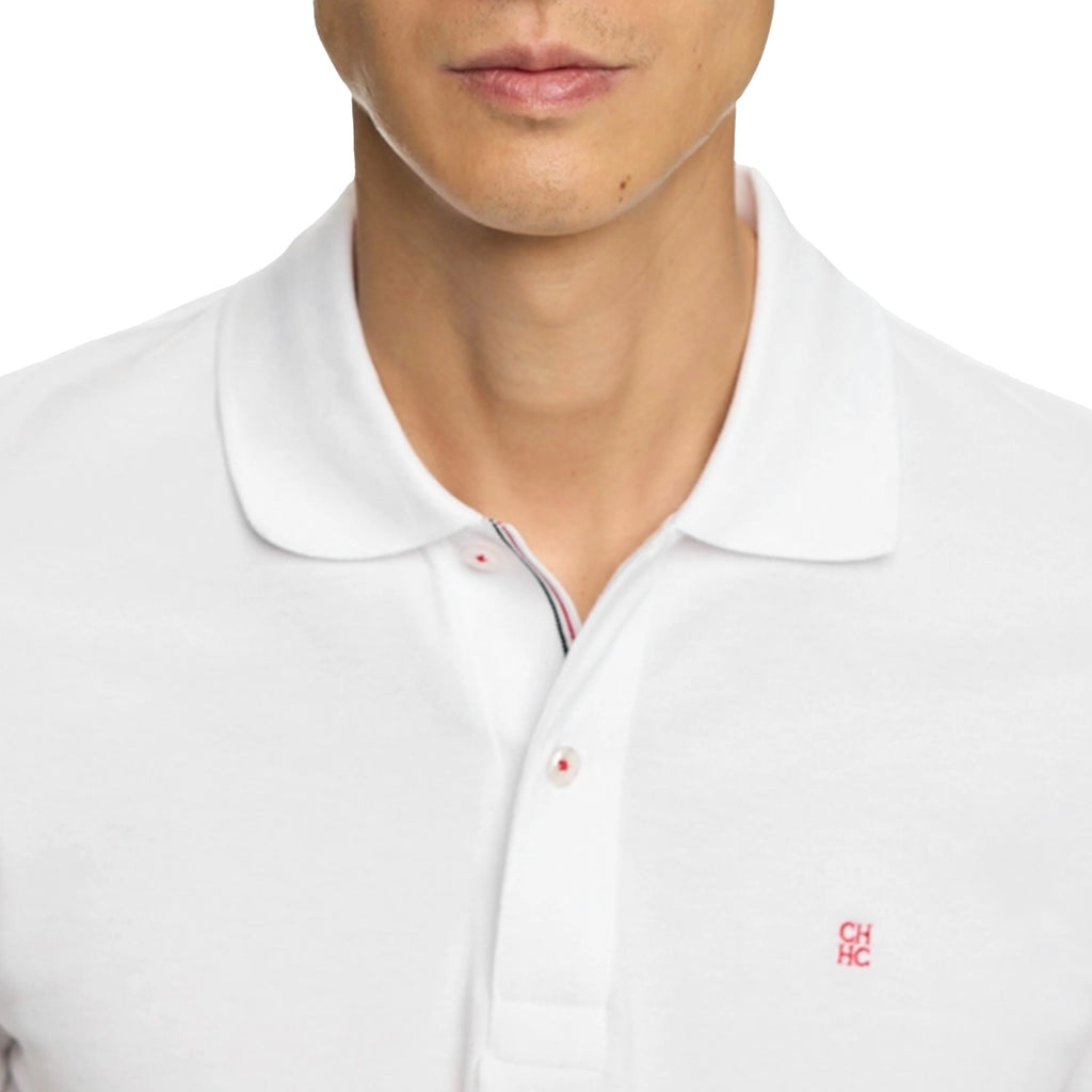 Embroidery Mens Polo Shirt Cotton Mens Casual Short Sleeve Solid White Soft T-Shirts Basic Daily Men's Loose Fit Tee Shirt Tops