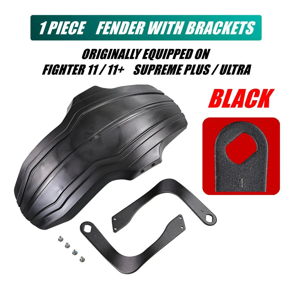 Original TEVERUN 11-Inch Fender for FIGHTER 11 11+ SUPREME PLUS ULTRA BLADE GT II Electric Scooter Mudguard Front And Rear Wheel