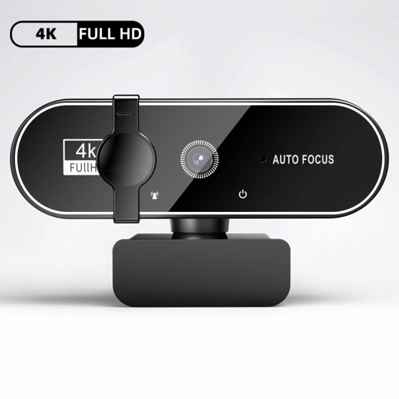 4K Webcam Video Camera 2K Autofocus Streaming Web Cam With Microphone Full HD 1080P Webcams for PC Computer Laptop