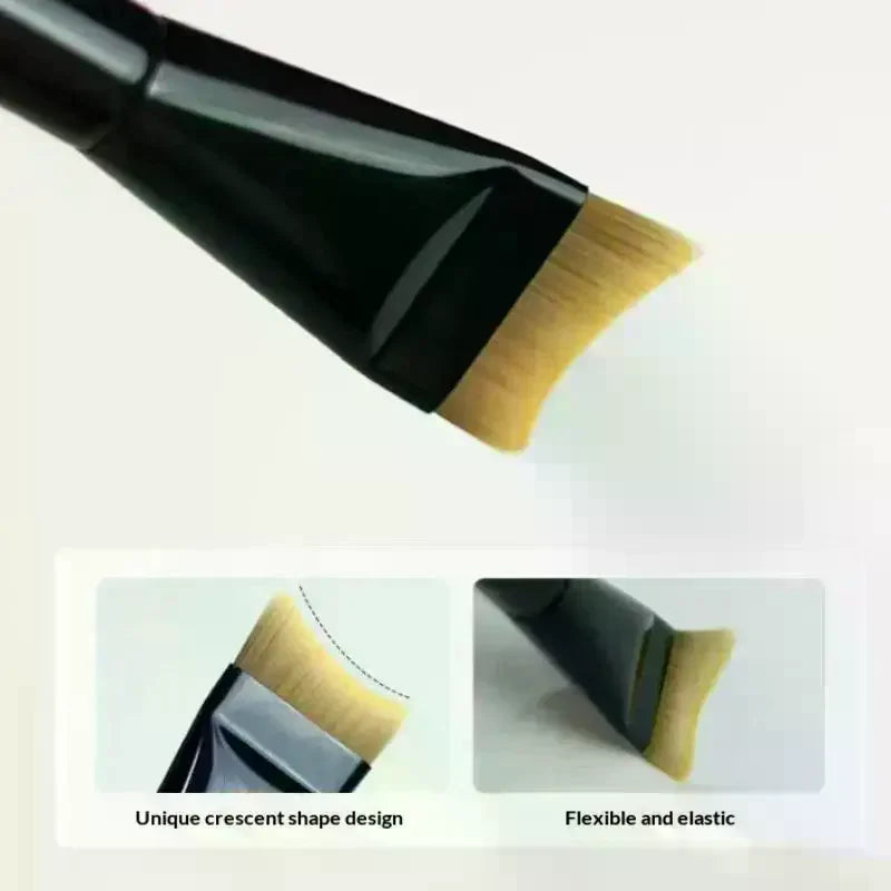 Makeup Foundation Brush Mixing Palette Stainless Steel Foundation Lipstick Eye Shadow Mixer Palette With Spatula MakeUp Set