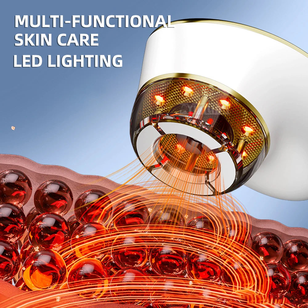 Variable Frequency Colored Light Micro-Current Introduction Massage Device for Relaxation And Skin Care