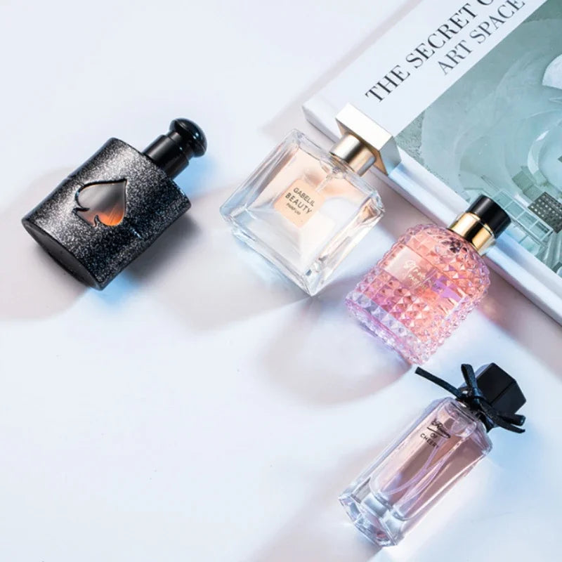 Women’s Perfume Gift Set of 4 Long Lasting Floral Woody Fragrances 105ml Elegant Captivating Scent Collection Perfect Gift
