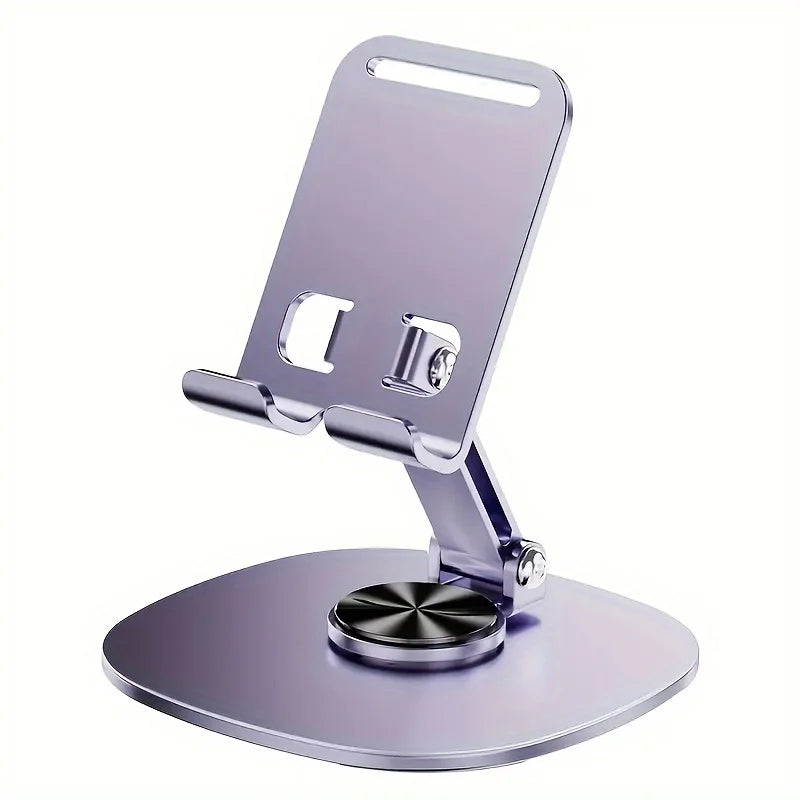 Metal 360 degree Rotating Mobile Phone Stand Desktop Lazy Stand For iPad Universal Folding TV Live Foldable Stand