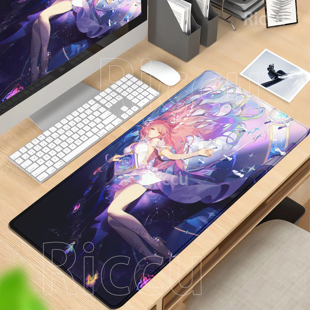 Mouse Pad Honkai Star Rail Cyrene HD printing Pretty Gaming Lock Edge Large Rubber Anime kawaii Mousepad Laptop offices Desk Mat