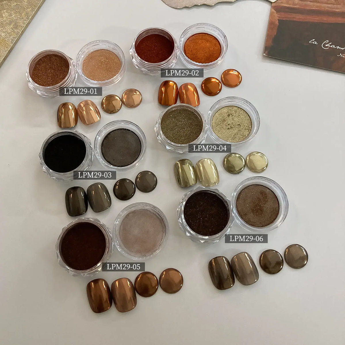 New Winter and Autumn Color Optional Mirror Powder Nail Gel Powder DIY Nail Powder