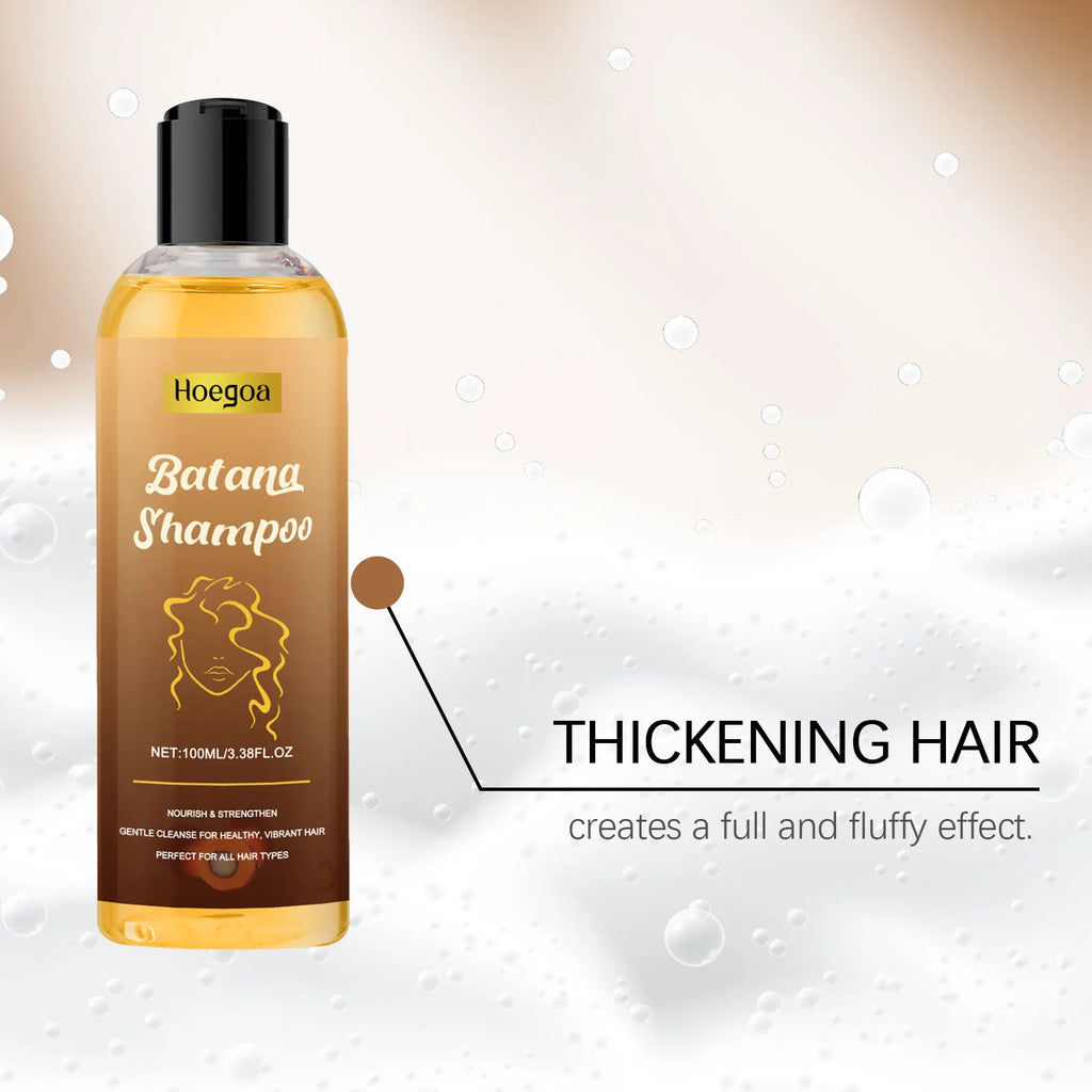 Batana Oil Shampoo Soothing Scalp Repair Damaged Brittle Hair Oil Control Nourishing Strengthing Hair Root Hair Growth Shampoo