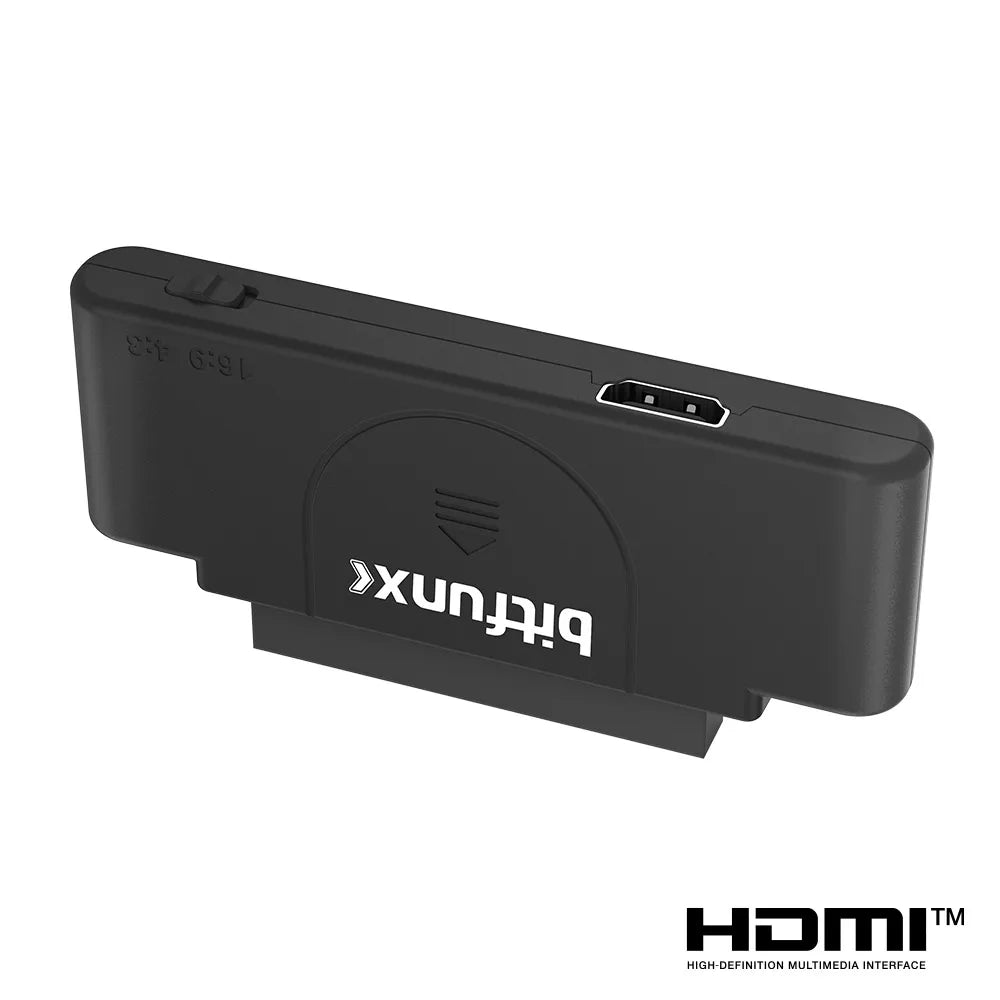 BitFunx RGB To 1080p HDMI™ Adapter For PCE PC Engine Console Support 16:9&4:3 Switching Video Conveter For Core Grafx Series