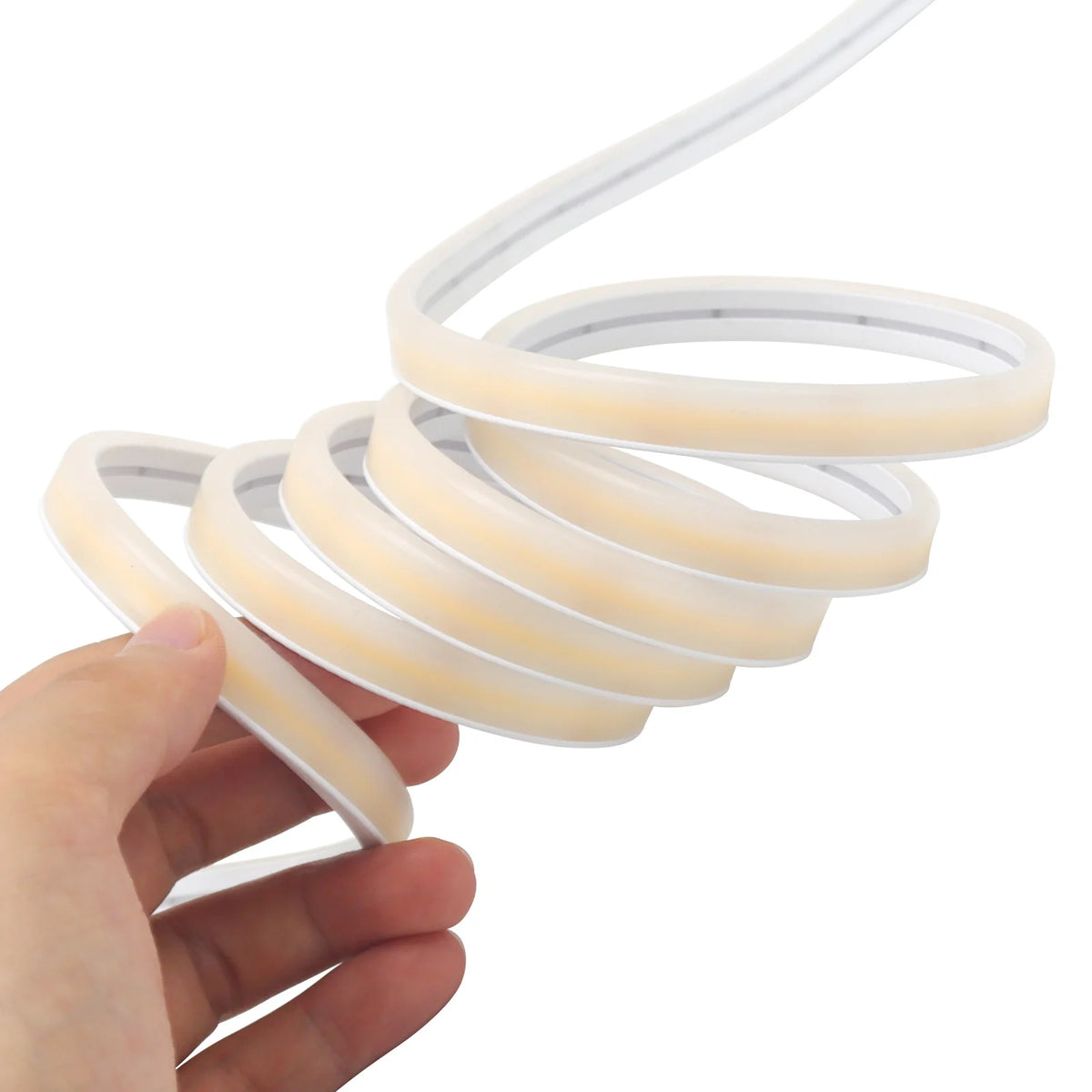 IP68 Waterproof 24V COB LED Neon Strip 3000K 4000K 6000K 24V 320LEDs/M Flexible Ribbon Lamp Party Garden Indoor Decor 1M 5M 10M