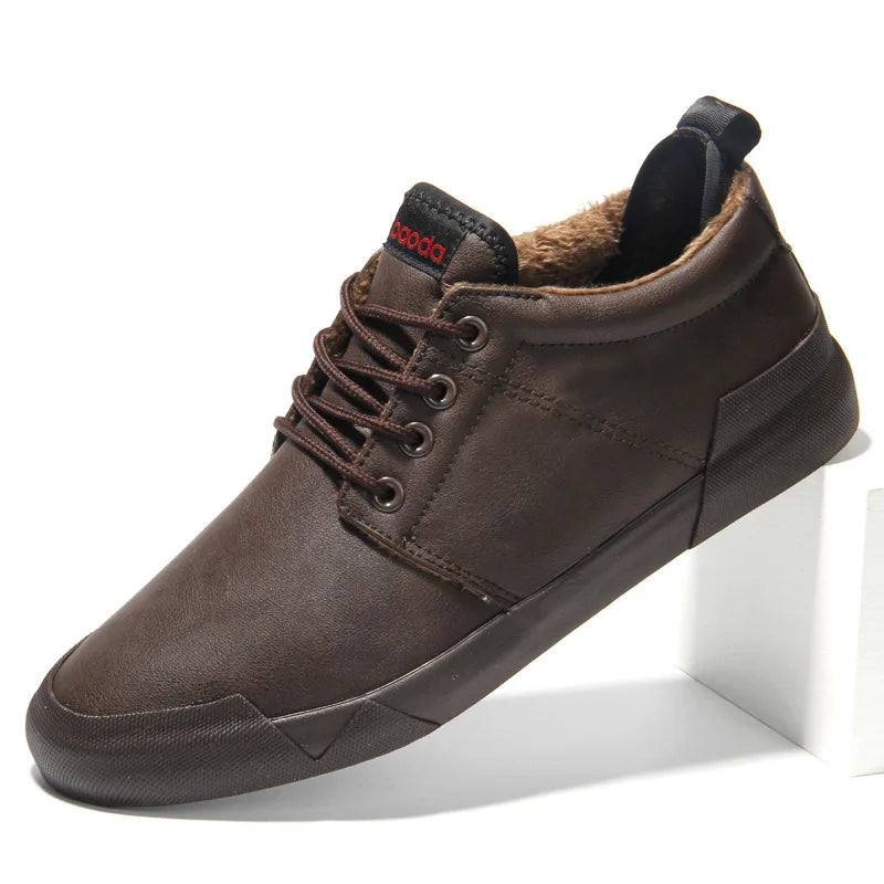 2020 Men's Winter Fashion Sneakers Man Casual Shoes Breathable Men Shoes Big size Office Footwear Driving Shoes Winter Shoes