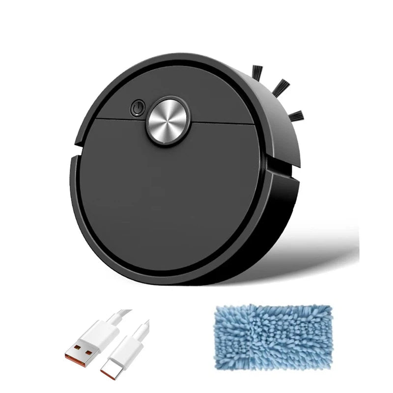 Lenovo 3 in 1 Sweeping Robot Vacuum Cleaner Mopping Smart Home USB Rechargeable Vacuum Mop Robot Sweep Floor Robot for Home