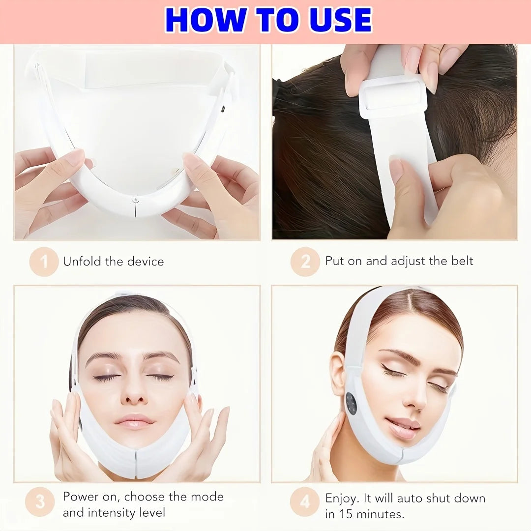 Smart Electric Facial and Neck Massager - USB Charging, 400mAh Battery, Fragrance-Free Beauty Device, A Gift for Beauty Enthusia