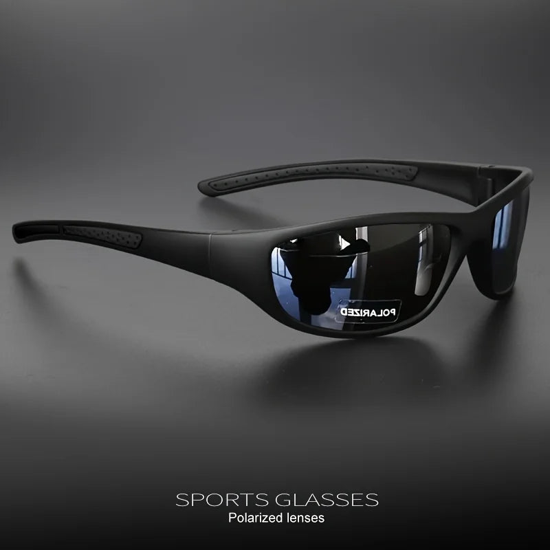 1/3PCS Polarized Sports Sunglasses Set High-Quality Photochromic Wraparound Lenses for Cycling Fishing Driving Night Vision, UV