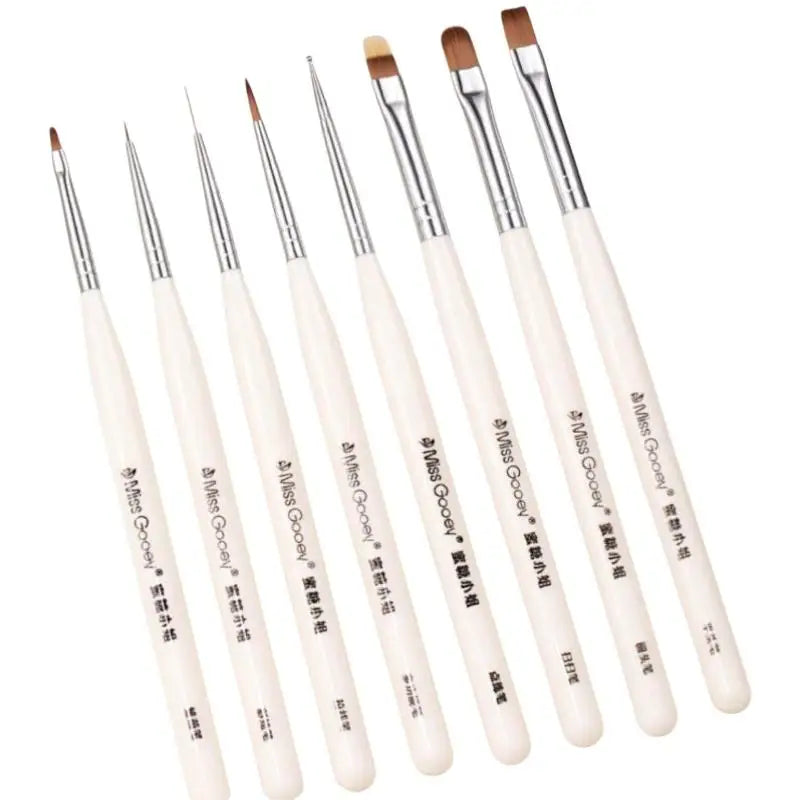 Nails Art Liner Brush Elongated Lines Drawing Painting Nail Design Pen UV Gel 3D Carving Brush Professional Manicure Salon Tool