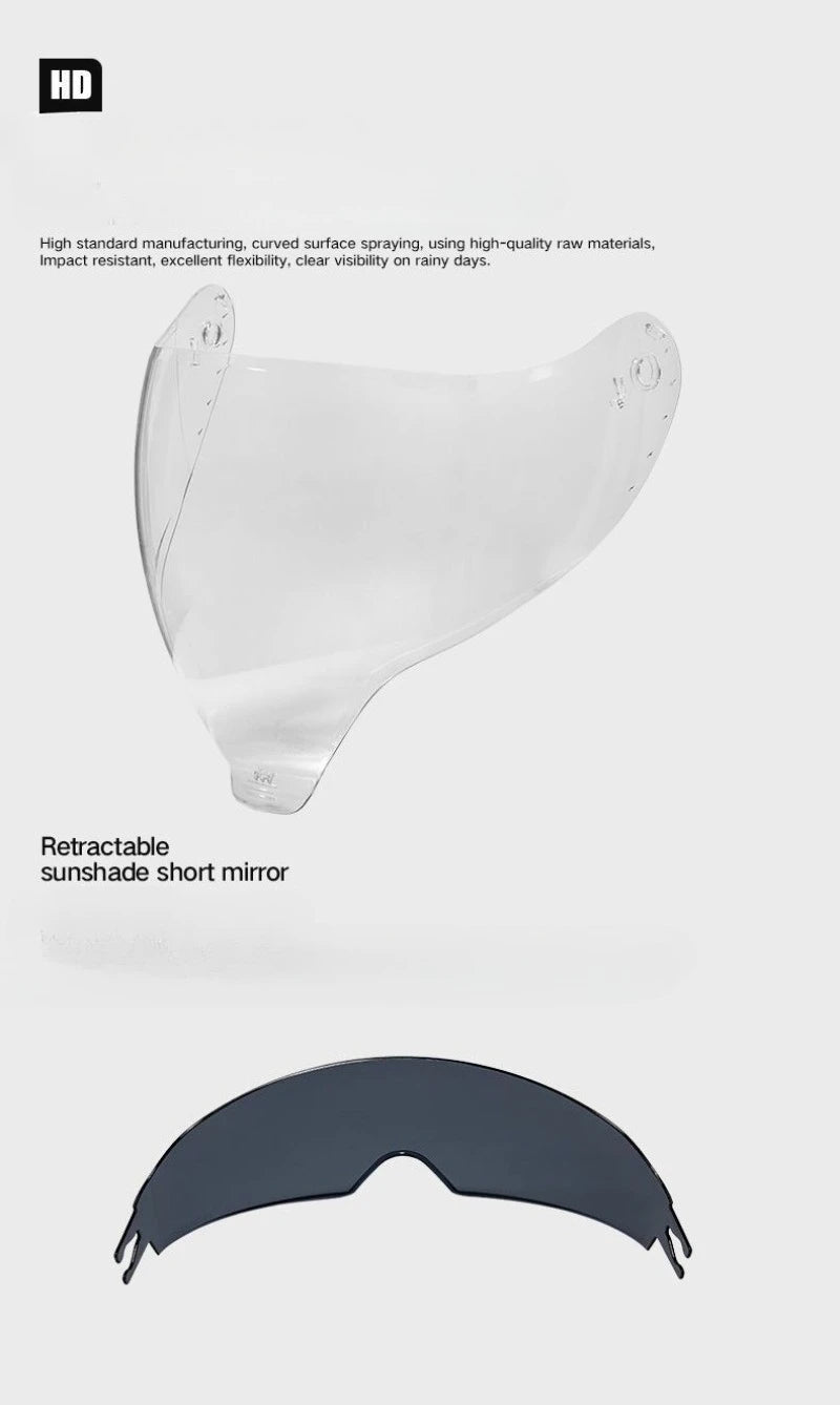 Motorcycle Flip Up Helmet Dual Sunvisor DOT Cascos Full Face Helmet for Adventure Motorcycle Street Sport Bike Helmet  M-XXL