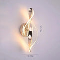 Nordic LED Wall Lamp  Living Room  Indoor Lighting Originality Lamps Home Decoration Aisle Modern LED Acrylic Bedside Wall Light
