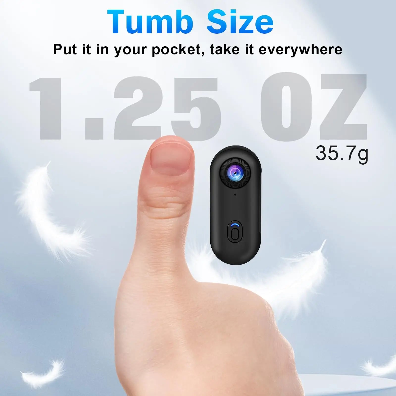 Waterproof Action 4K Camera 1080P Ultra Mini Wireless WiFi POV Bodycam for Bicycle Motorcycle Pocket Sports Recording HD Quality