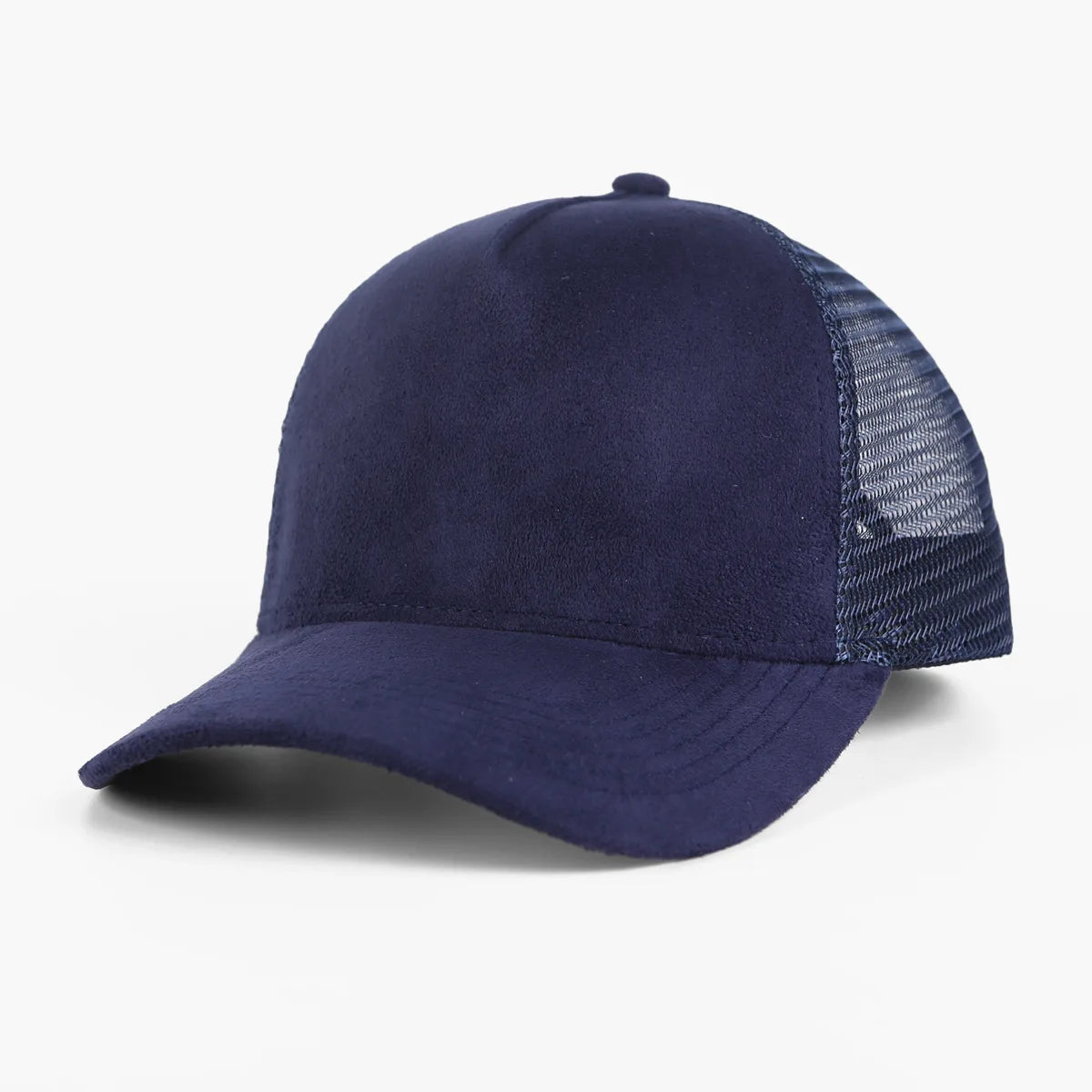 1 Piece Baseball Cap Men 5 panel Mesh Suede Trucker Hat Womren Spring Summer Outdoor Sports Hats Women Solid Color gorros